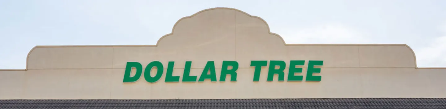 Image of a dollar tree