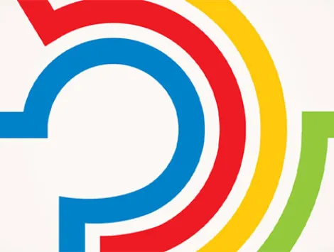 Arrows chart of four branches 