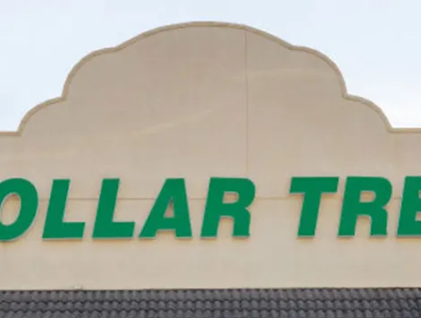 Image of a dollar tree